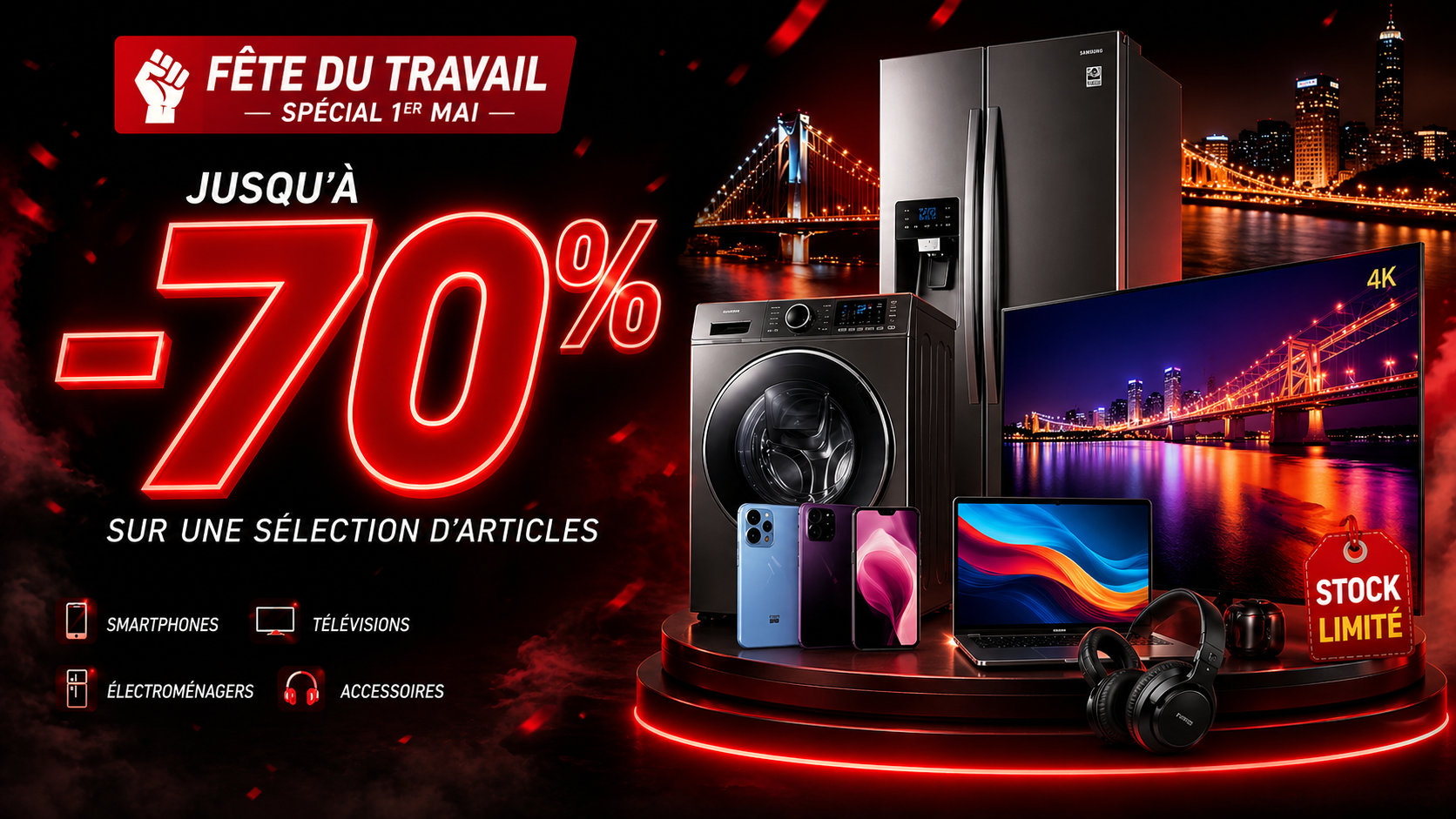 🔴 Fête du Travail