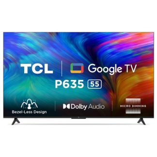 TCL 55’’ Google TV - 4K UHD – Noir – Garantie 06 Mois