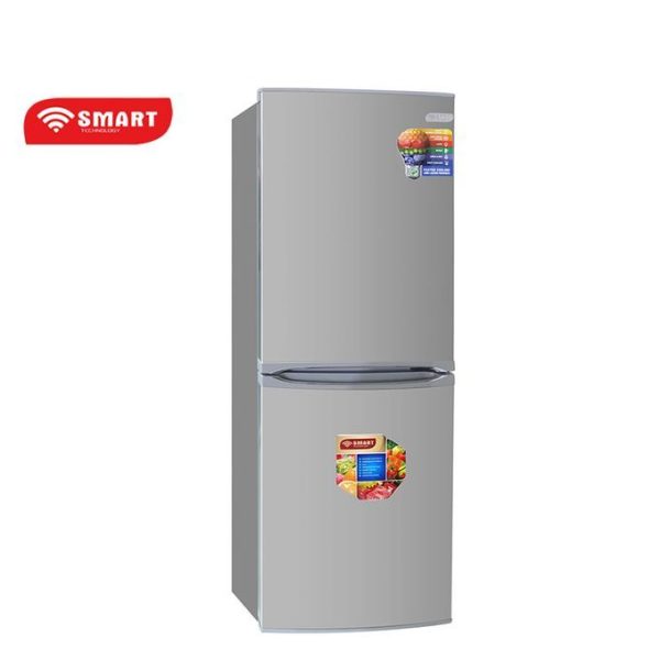 SMART TECHNOLOGY Réfrigérateur Combiné - STCB-277H - 186 L - Gris - Garantie 06 Mois