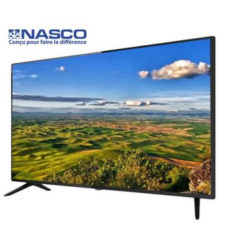 Nasco Slim TV LED 32" - HD- Analogique - HDMI - USB - Noir - Garantie 03 Mois