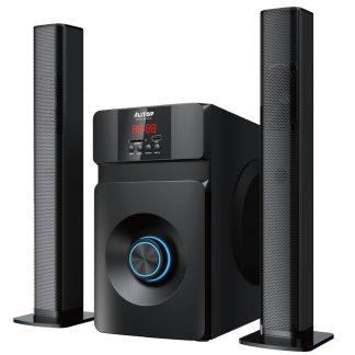 ALITOP Woofer SP-2522 - Chaîne HIFI - Noir - Garantie 03 Mois