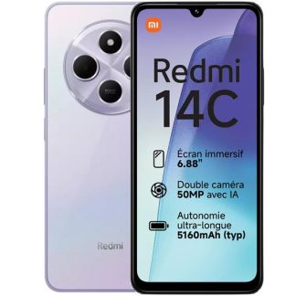 Redmi 14C - 4Go RAM - 128 Go - 5160mAh - 50mpx