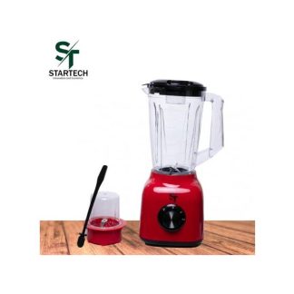 STARTECH Mixeur Blender Avec Moulin Bols STBG-111-1.8L - Rouge - Garantie 30 Jours