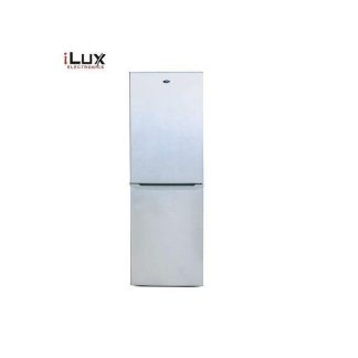Ilux Réfrigérateur Combiné ILCB210 - Economique - 210 L - Gris - Garantie 06 Mois