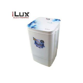 Ilux Machine à Laver Semi-Auto - 8Kg - LX-8010GS - Blanc - Garantie 06 Mois