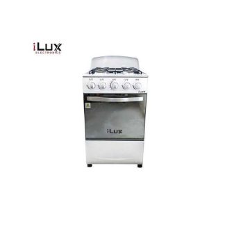 Ilux Cuisinière - Gaz 4 Feux LX-40W - Garantie 06 Mois