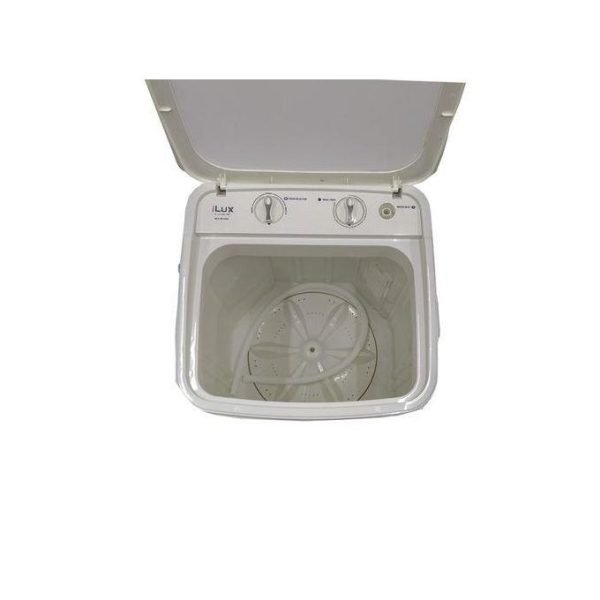 Ilux Machine à Laver Semi-Auto - 8Kg - LX-8010GS - Blanc - Garantie 06 Mois – Image 2