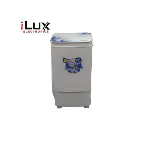 Ilux Machine à Laver Semi-Auto - 8Kg - LX-8010GS - Blanc - Garantie 06 Mois – Image 4