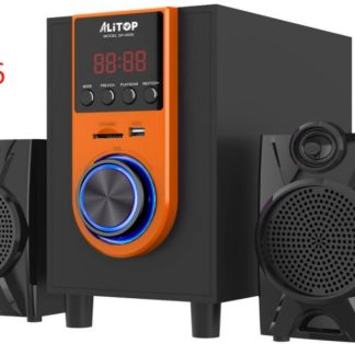 ALITOP Woofer SP-4506 – Chaîne HIFI – Noir – Garantie 03 Mois