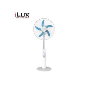 Ilux Ventilateur Rechargeable 18 Pouces - 5 Hélices - LXF-2608 - Garantie 30 Jours