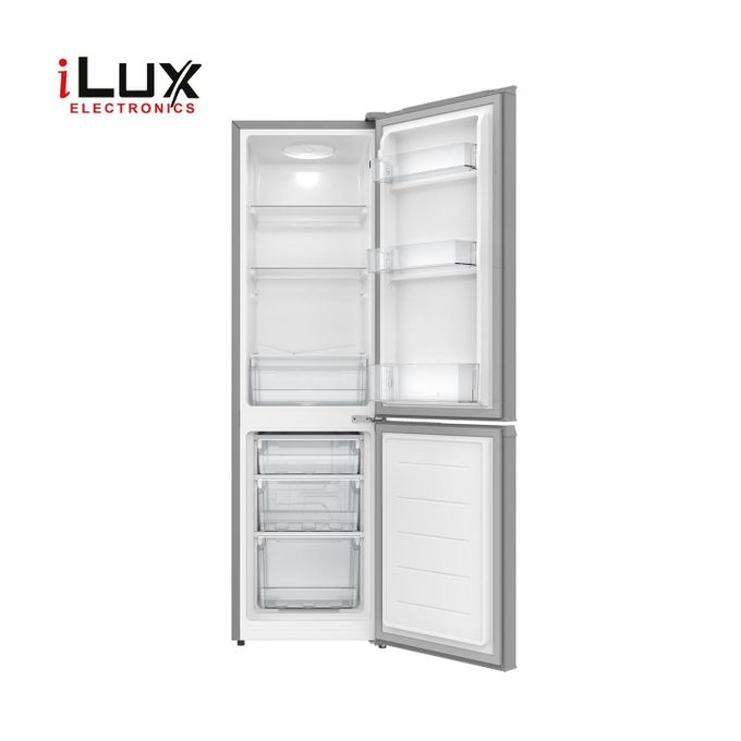 Ilux Réfrigérateur Combiné 3 Tiroirs ILCB165 T-3- Economique - 165L - Gris - Garantie 06 Mois – Image 2