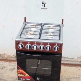 STARTECH Cuisinière à Gaz SSGCPRO-5050-G / 4 feux Avec Four