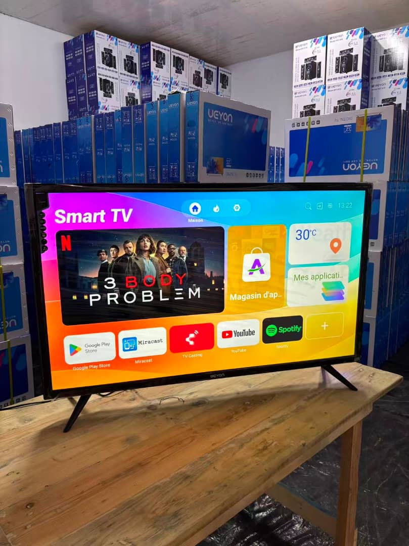 WEYON TV 32″ – Smart TV - Décodeur intégrée - Wi-Fi – Garantie 12 Mois