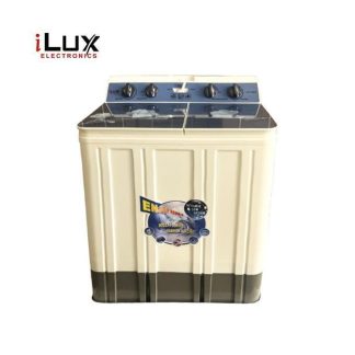 Ilux Machine à Laver Semi-Auto 7Kg - WLX-750GT - Deux Compartiments - Blanc