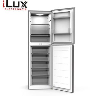 Ilux Réfrigérateur Combiné ILCB251 - 251 L - 5 Tiroirs - Gris - Garantie 6 Mois