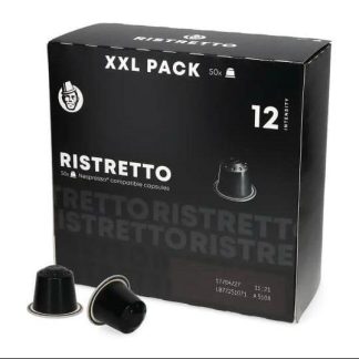 XXL PACK 50 Capsules Ristretto 12/13 – Intensité Puissante