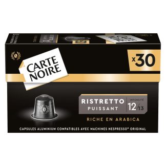 Carte Noire Ristretto Capsules Café  12/13 – Intensité Forte