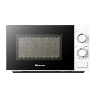 Hisense Micro-Onde - H20MO50WEBM07 - 20L - 700W - 230V - Blanc - Sans poignée - 5 Powerlevels - Garantie 03 Mois