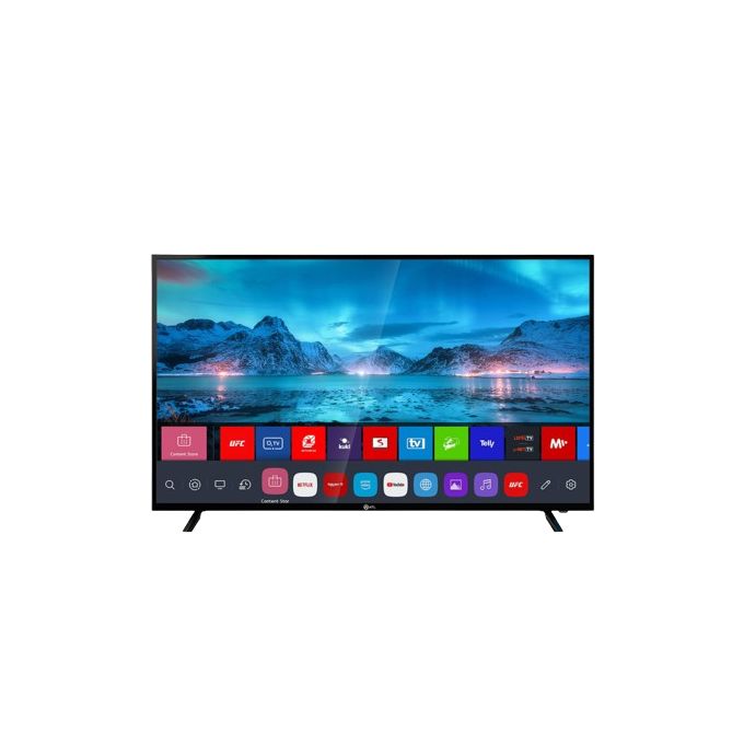 ATL Smart TV 55"- 4K HDR - Wifi- LED - sans bordures - Android 12- Décodeur intégré - ATL-55V7S - Noir - + Support Mural offert - Garantie 06 Mois