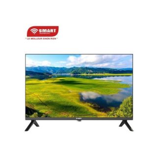 SMART TECHNOLOGY TV HD LED 24’’ Analogique Avec Support Mural (STT-2491HA) - HDMI-USB-3D -Noir / Garantie 3 Mois
