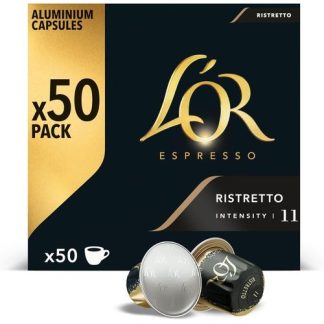 L'OR Ristretto 50 Capsules Café – Intensité 11