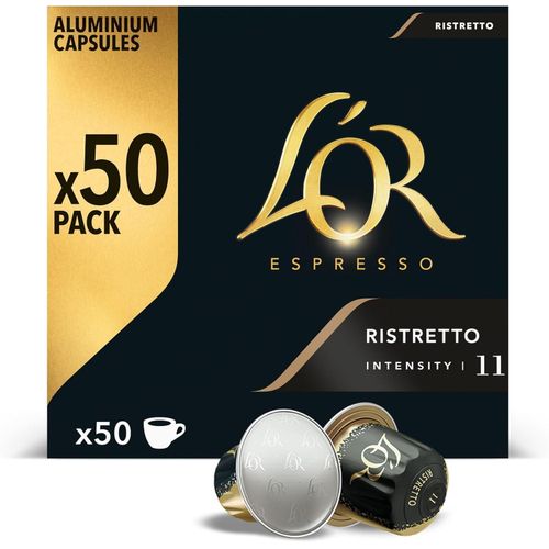 L'OR Ristretto 50 Capsules Café – Intensité 11