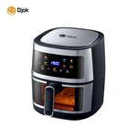 DJOK Air Fryer 5L – Friteuse Sans Huile Numérique avec Écran Tactile et Fenêtre Visible