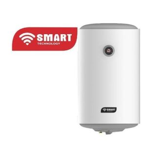 SMART TECHNOLOGY Chauffe-Eau Electrique 30 Litres -STCE-30LU-Blanc-Garantie 6 Mois