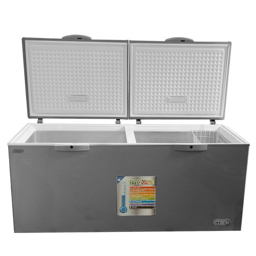 SMART TECHNOLOGY Congélateur Horizontal STCC-640 - 520 L - Gris - Garantie 12 Mois – Image 2
