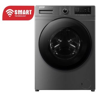 Machine A Laver STML-9SH- SMART TECHNOLOGY- 9Kg- Automatique-Inverter- Gris - Garantie 6 Mois