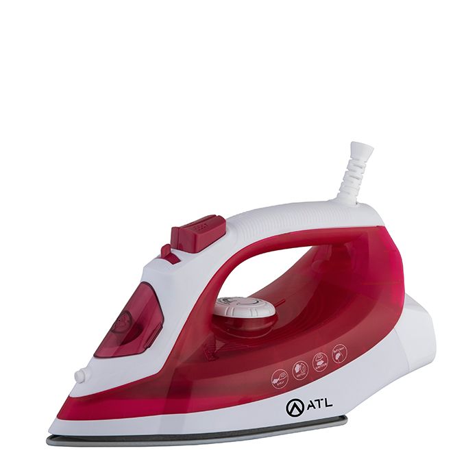 ATL Fer A Repasser - ATL-SW619- A Vapeur 1200W - Rouge Blanc - Fonction Self Cleaning