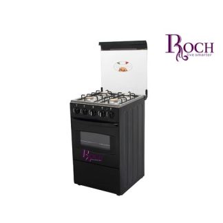Roch RGC-50C Cuisinière à Gaz – 4 Foyers (50x50 cm) - Garantie 6 mois