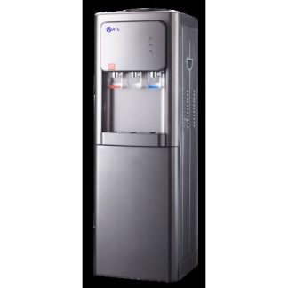 ATL Distributeur D'Eau -ATL-3WD95CS / 03 Robinets / Gris / Avec Cabine