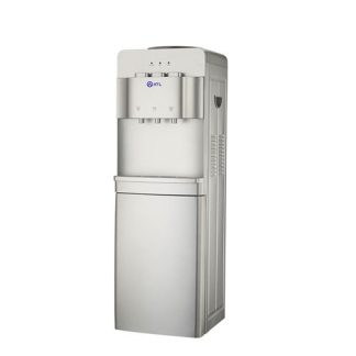 ATL Distributeur D'Eau -ATL-3WD97CFS / 03 Robinets / Gris / Avec Mini Refrigerateur
