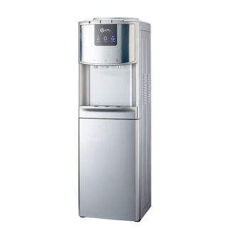 ATL Distributeur D'Eau -ATL-3WD85CFSS / 03 Robinets / Gris / Avec Mini Refrigerateur