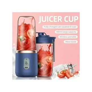Mixeur Small Rechargeable Portable Juicer -400ML- Multifonction - Deux en Un