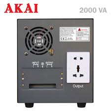 Régulateur de Tension Automatique AKAI - 2000W - Stabilisateur Numérique – Image 2